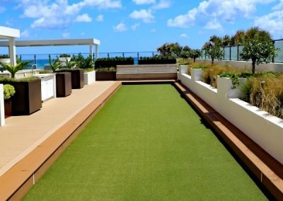 Bocce Court Vertical Image