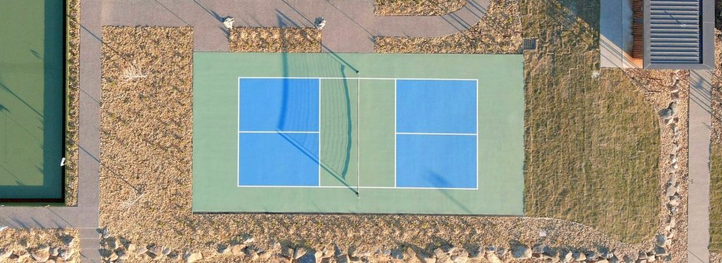 Pickleball Court top view