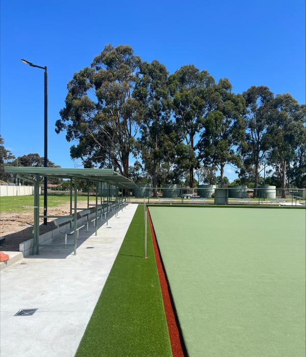 Traralgon Bowls Club After 1 - Natural Green to Synthetic Turf